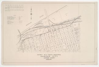 District No. 2 South Industrial Map, Kansas City, Jackson County, Missouri