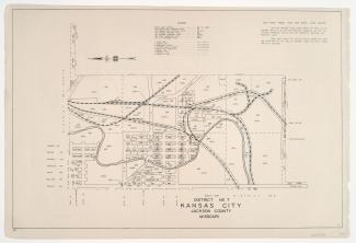 District No. 7 South Map, Kansas City, Jackson County, Missouri