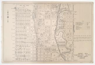 District No. 14 Map, Kansas City, Jackson County, Missouri