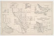 Districts No. 51 & 52 Maps and Platted Area Maps 50 A-I & 60 D-E, Jackson County, Missouri